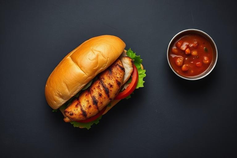 Wendy's Grilled Chicken Plate